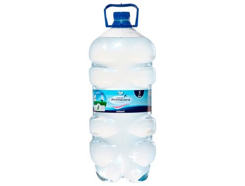 Agua mineral natural fuente primavera garrafa de 5l , Fuente primavera , 59091 , 8429359005009
